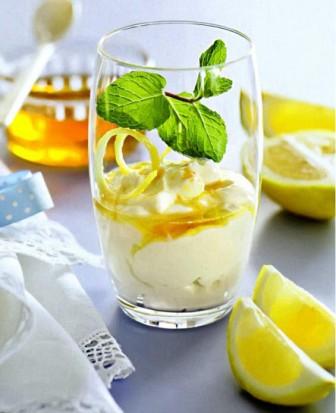 лимонный йогурт
